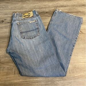 VTG Y2K Lucky Brand Jeans Womens 8/29 Flare Dungarees  USA